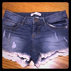 Girls shorts size 14